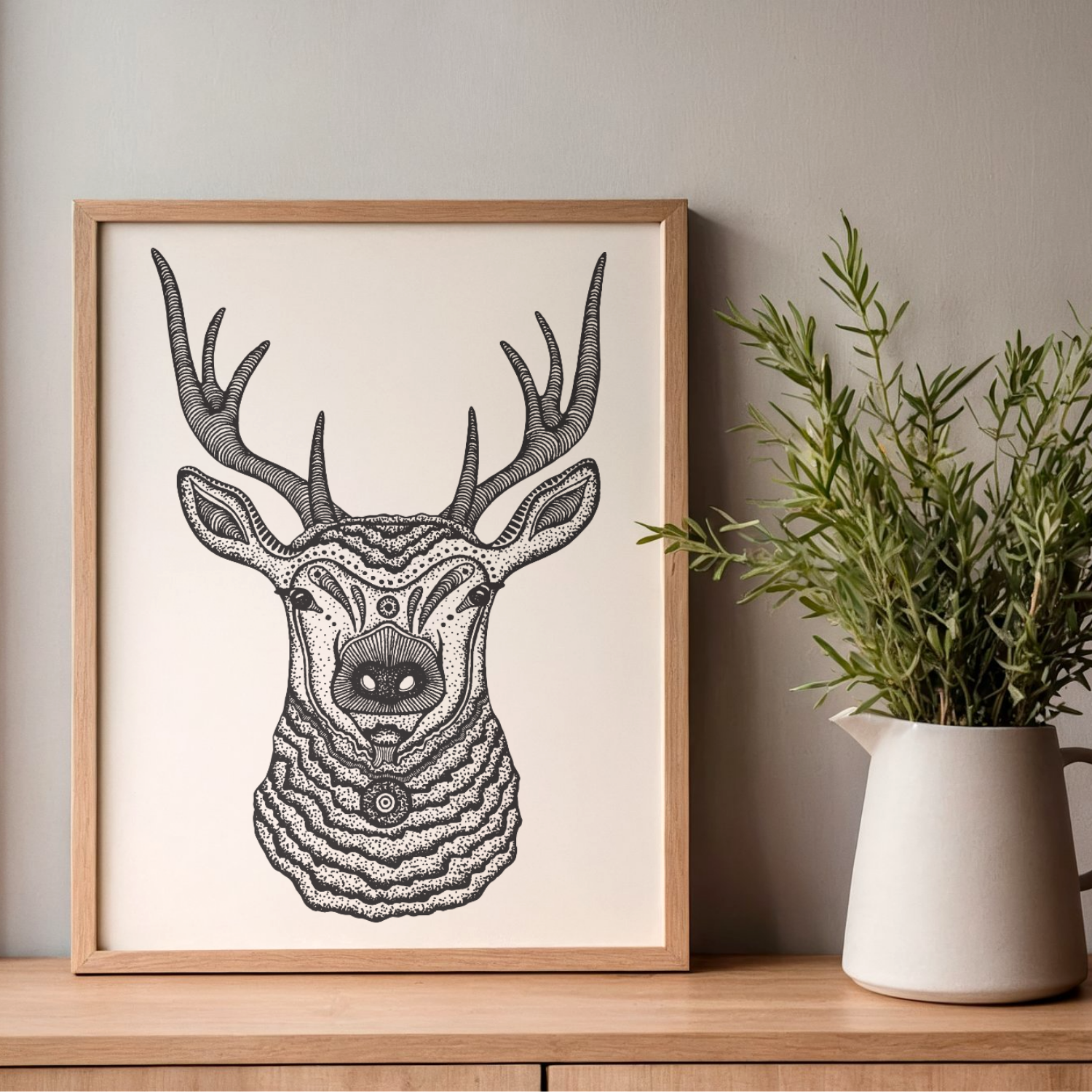 Deer Print