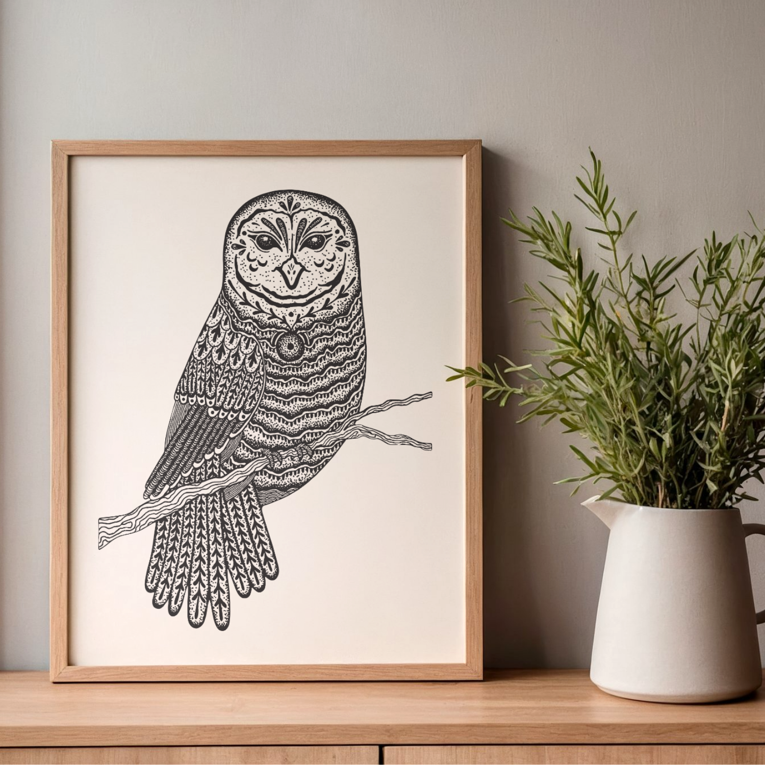 Owl Print