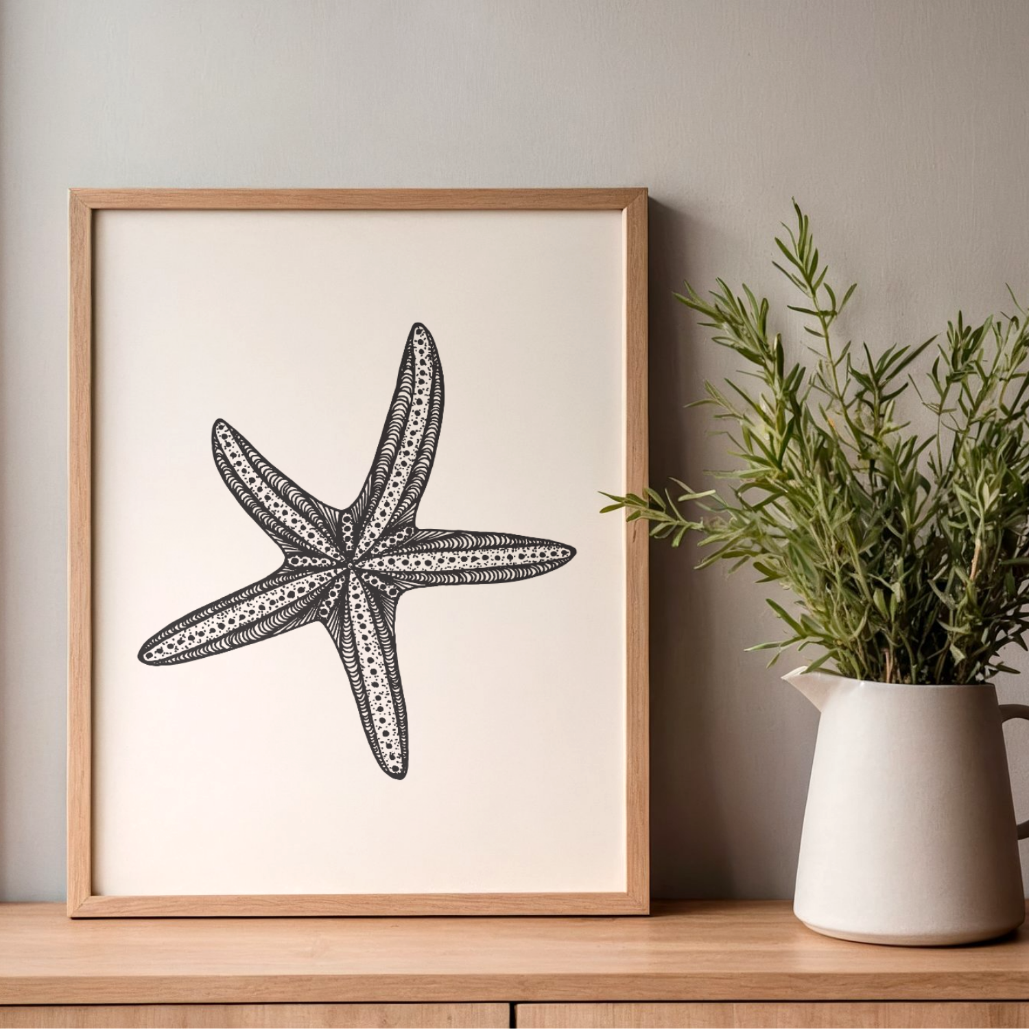 Starfish Print