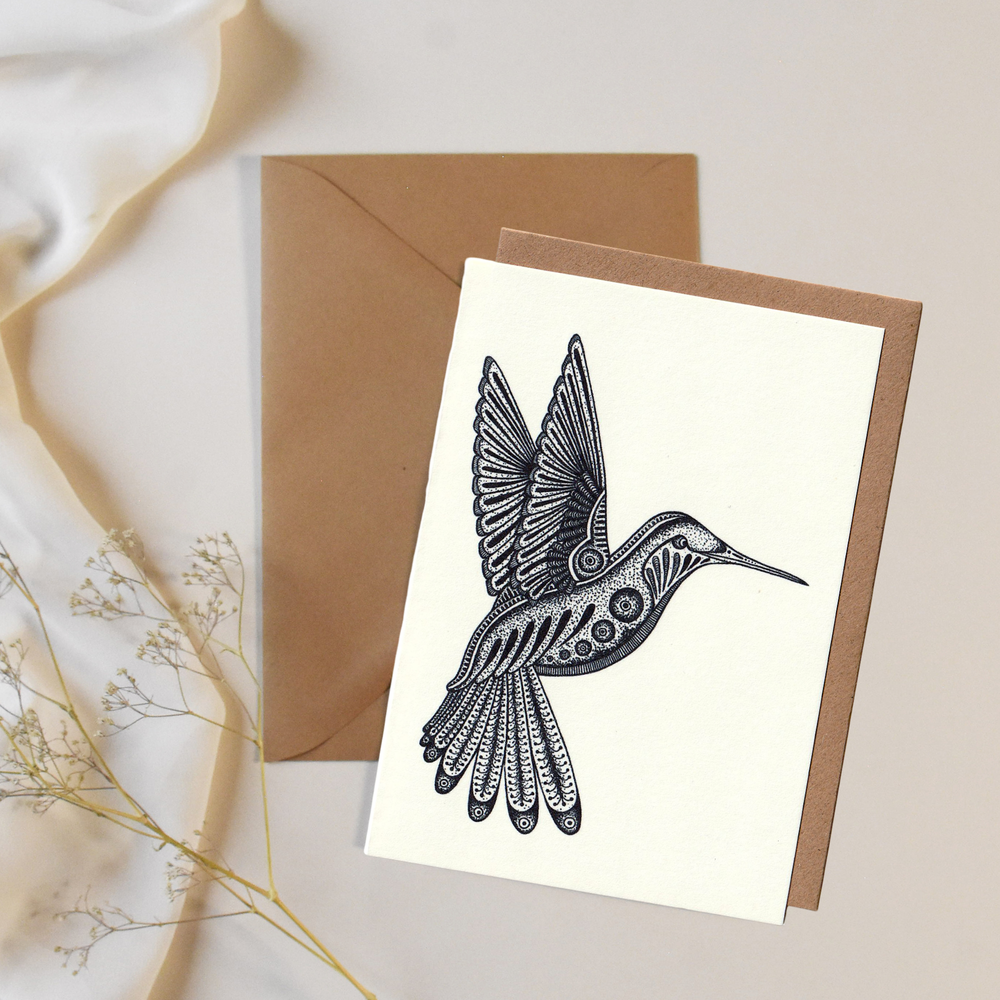 Hummingbird Card