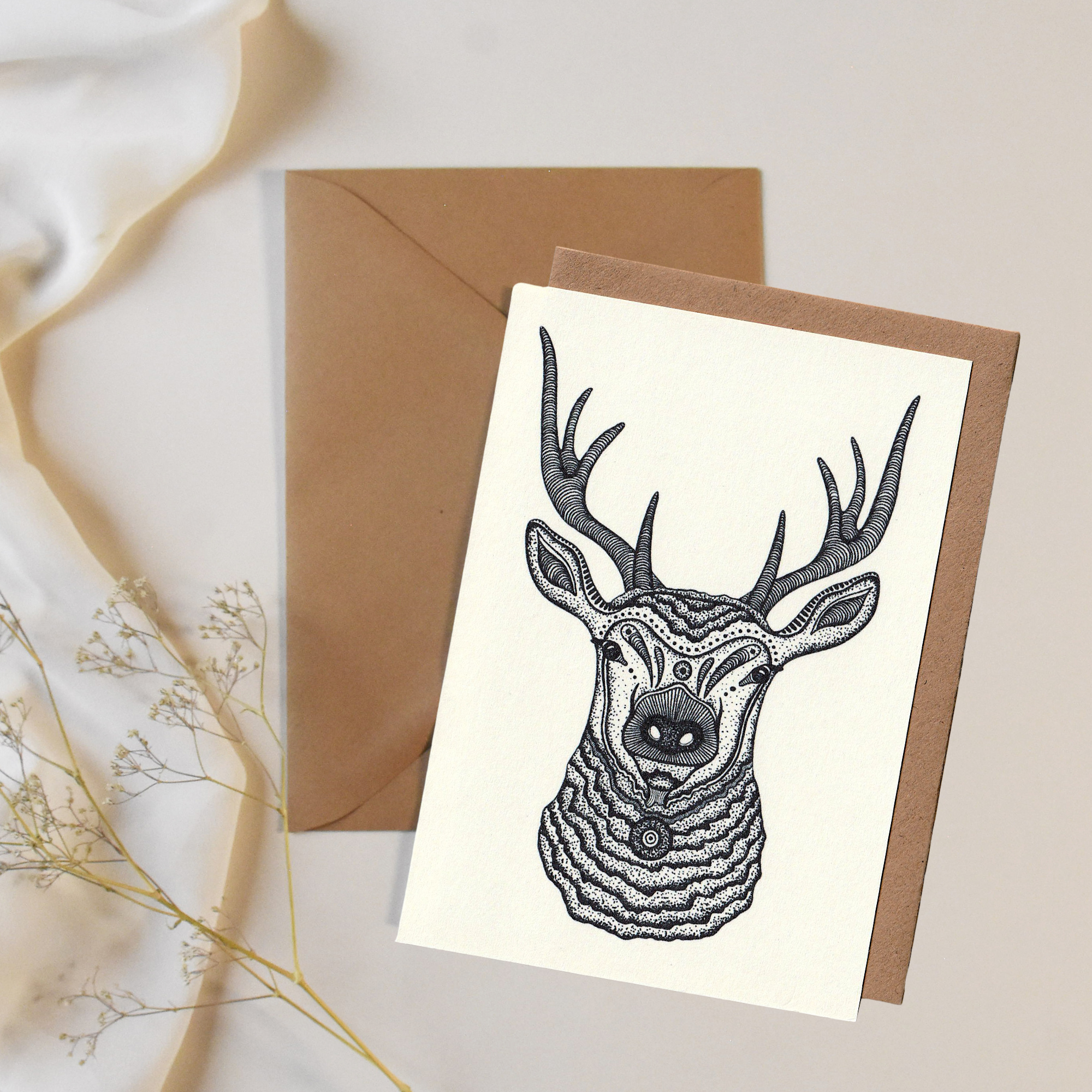 Deer Card