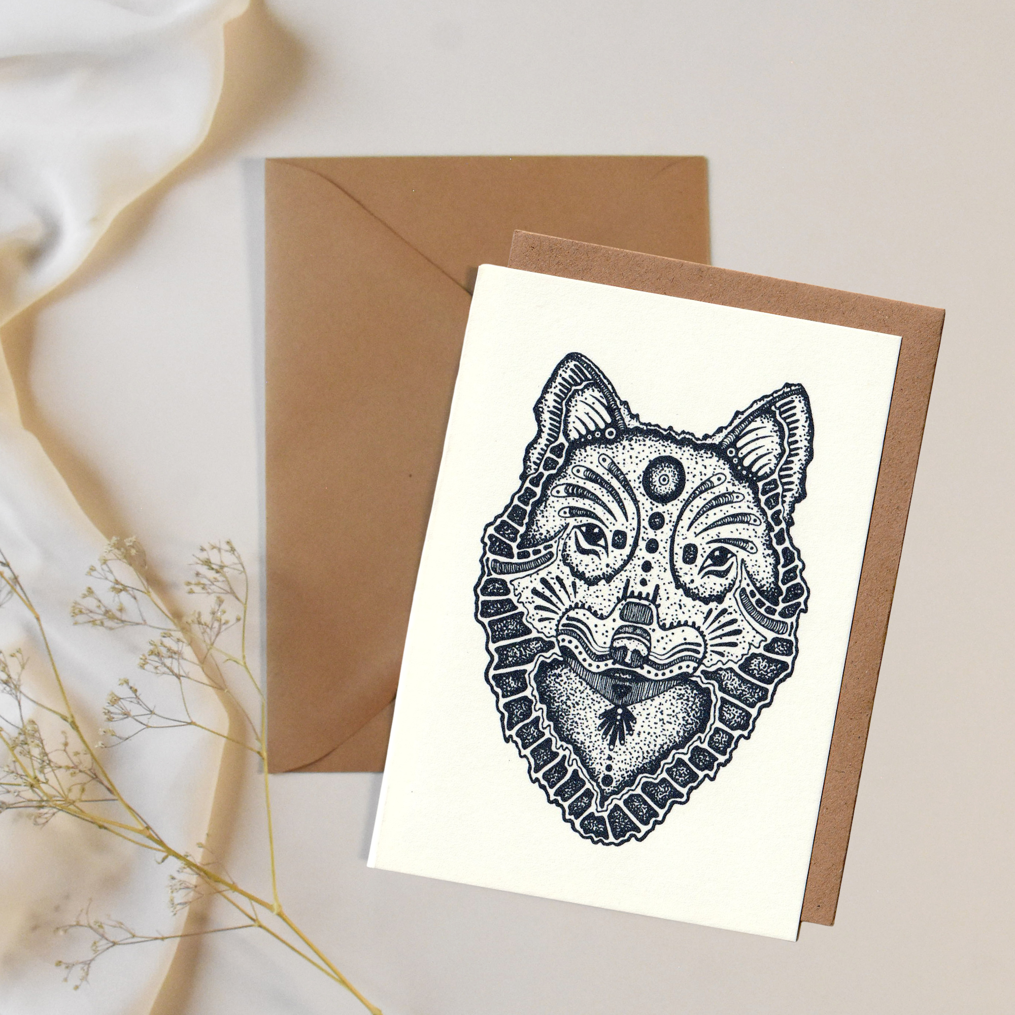 Wolf Card
